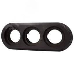 Лизетта Рамка 3 постовая (Угольно-черный на бревно 220мм) BFC22-630-119 Бирони