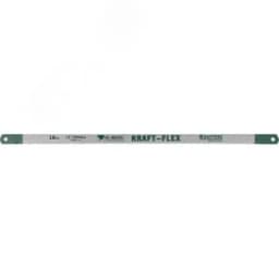 Биметаллическое гибкое полотно по металлу 18 TPI, быстрый рез, 300 мм, волнообразная разводка, 10 шт, Alligator-18