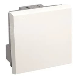 Выключатель одноклавишный на 2 модуля ВКО-21-00-П