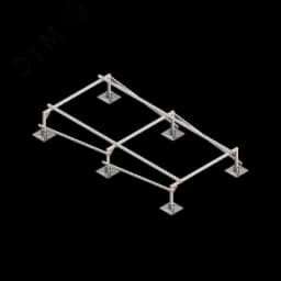 Опорная конструкция для установки оборудования TECHNORAPTOR STEELFOOT 1500х3000 тип 4 КМ-профиль