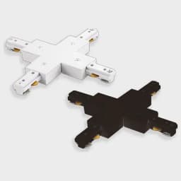 Соединитель Xобразный для треков Italline WSO WSO 75 black