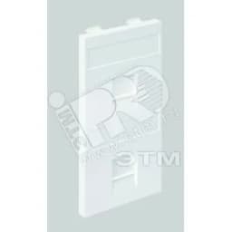 Connect Адаптер на 2 RJ45 CJ545U(FM) CJ546U(FM) шторки CIMA-модуль 52x108мм SC белый Simon