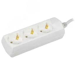 Удлинитель бытовой У03 3 места 2P+PE/5м 3х1мм2 10А/250В GENERICA