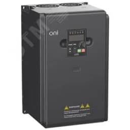 Преобразователь частоты A150 380В 3Ф 7,5кВт 17А со встроенным тормозным модулем