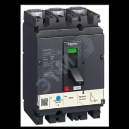 Выключатель автоматический 3-х полюсной CVS160N 50кА TM100D