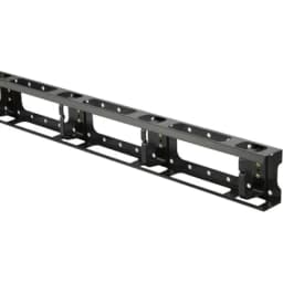 Организатор с крышкой металлический вертикальный кабельный 32U Hyperline CMV-32U-ML