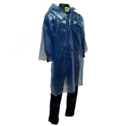Плащ-дождевик синий размер универсальный