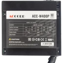 Блок питания 400W ACC-W400P Accord