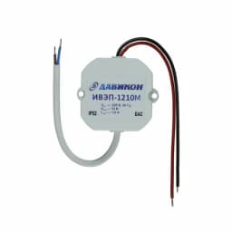 Блок питания ИВЭП-1210M Uвх.=160-242 АС, Uвых.=12B, Iном.=1А, P=12Вт для скрытой установки, IP52