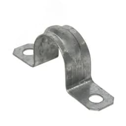 Скоба металлическая двухлапковая d21-22мм (10шт.) PROxima EKF