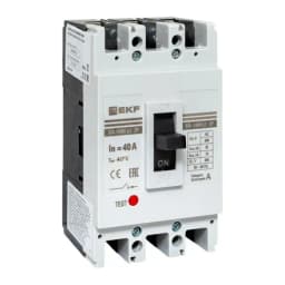 Выключатель автоматический ВА-99М 63/40А 3P 25кА EKF