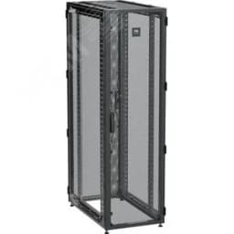 Шкаф серверный by ZPAS 19" 47U 0.6x1м одностворчатые перфорированные двери черный РФ ITK
