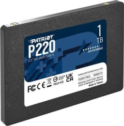 SSD диск объемом HDD 1 Тб P220 1Tb P220S1TB25 Patriot