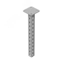 Стойка потолочная сварная для средних нагрузок 50х50х1000 мм, толщ. 2,5 мм, гальван. цинк