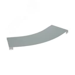 Крышка на угол горизонтальный 45, осн.200, R-300 в комплекте с крепежными элементами и соединительными пластинами, необходимыми для монтажа