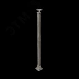 Стойка фальшпола двойная 41х41 L1675 мм (регулировка 1650-1700 мм) КМ-профиль