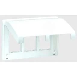 Connect Рамка на 2 S-модуля с крышкой к монтажной коробке SBM250, Сима Про, алюминий