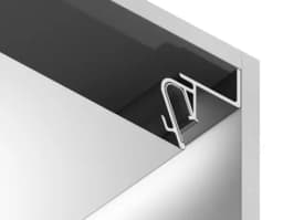 Алюминиевый профиль 2634 для натяжного потолка с шириной зазора 15мм для светодиодной ленты до 10мм Ambrella Light GP4100BK