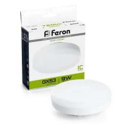 Лампа светодиодная Feron LB452 GX53 9W 4000K 25829