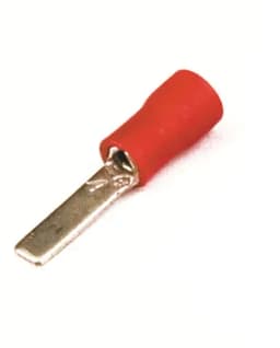 Наконечник штыревой плоский с изолир.фланцем 0,25-1,5 кв.мм 3х12 мм (НШПИ) DKC 2A11P