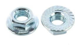 Гайка УМС со стопорным буртом М6 DIN 6923 GF-6 сталь 3 ГОСТ 380-2005 200 шт/уп