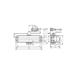Доводчик дверной (вес двери 40 кг), белый TS77 size 2 Dormakaba