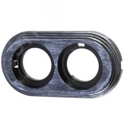 Лизетта Рамка 2-х постовая, пластик, Серебряный Век BF1-620-11/PL Бирони