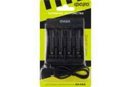 Устройство зарядное B-95USB Ni-Cd/Ni-MH (4хAA/4хAAA/1х9В «Крона») индикатор зарядки питание от USB кабель MicroUSB-USB в компл. ФАZА 5038899