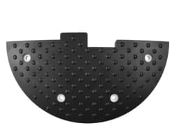 Лежачий полицейский ИДН 500-2 концевой элемент РЕЗИНА. ГОСТ Р 52605-2006 (4 точки крепления)