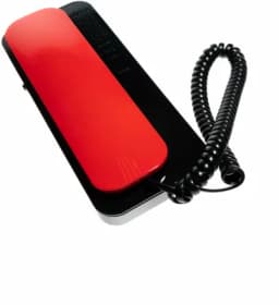 Трубка абонентская переговорная, красно-черная Unifon Smart U Цифрал