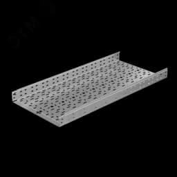 Лоток перф. 80х500х1,2 L2000 мм Быстрый монтаж ПЛЮС INOX304