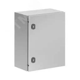 Корпус навесной STH с М/П, нержавеющая сталь AISI304, ВхШхГ 500x400x250 мм, с фланцем