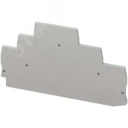 Крышка торцевая 2.2мм 6 точек присоединения 2 уровня для пружинных клемм NSYTRR26T