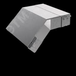 Короб угловой 45 вниз КУ45Н.150.100.435.1,5.1