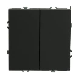 Переключатель перекрестный 2клавишный механизм STEKKER 250В 10А серия Эмили RSW10511101 белый фарфор soft touch 50167