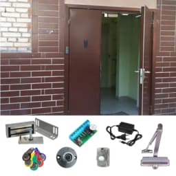 Электромагнитный замок в подъезд