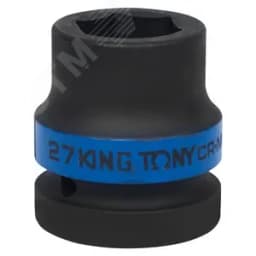 Головка торцевая ударная шестигранная 1";, 27 мм King Tony