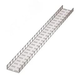 Лоток перфорированный ЛМ 150х80х2000 У3, окрашенный, S1,5