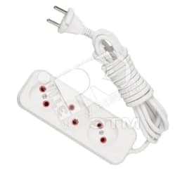 Удлинитель 3 розетки 5м без заземления