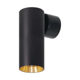 Светильник Feron ML1015 настеннопотолочный под лампу GU10 черный золото 51385