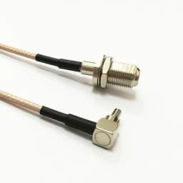 Конектор CRC9-F female (Кабель RG316, 25см.)