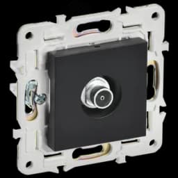 SKANDY Розетка TV оконечная SK-A12Bl черный IEK