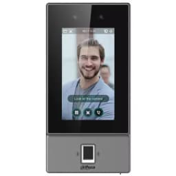 Терминал учета рабочего времени и контроля доступа с распознаванием лиц Dahua DHI-ASI6214S-PW AI