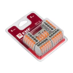 Клемма СМК 222-415 блистер (5шт) EKF (plc-smk-415b)