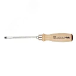 Отвертка с деревянной рукояткой ударная SL 9,0Х1,2