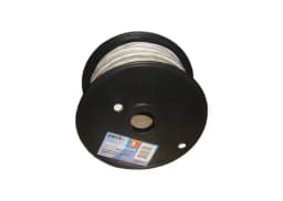 Кабель сигнальный неэкранированный 8x0.22мм2 (7x0.2мм) 100м пластиковая катушка белый NETKO SIC33995X0B