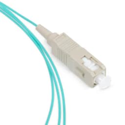 Пигтейл волоконно-оптический Cabeus PT-SC-50 (MM, 50/125, SC/UPC, LSZH, 1.5 м, бирюзовый) (7326c)