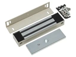 Замок электромагнитный с уголком ML-295K 295 кг (серый)