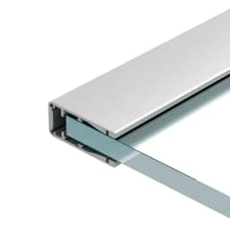 Профиль Arlight ALUHANDRAIL2000 FOR GLASS 175 Алюминий 015477