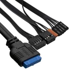 Корпус BAA-109U2 Black без БП Exegate